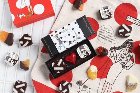 ブランドコラボ かわいいバレンタインチョコレート